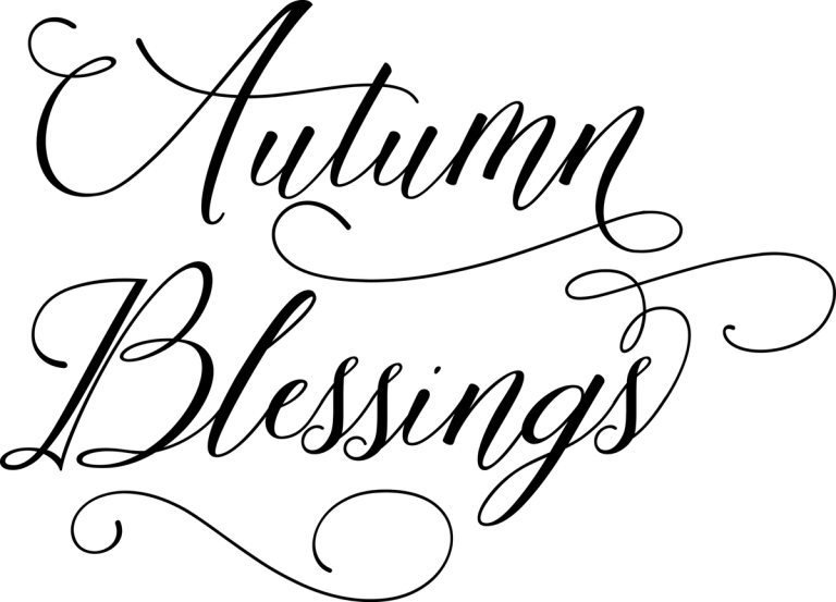 Autumn Blessings Script