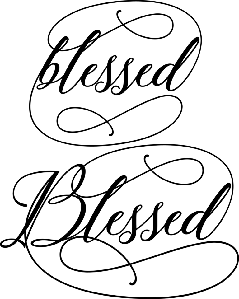 Blessed Flourish Script