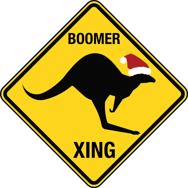 Boomer Crossing Santa Kangaroo