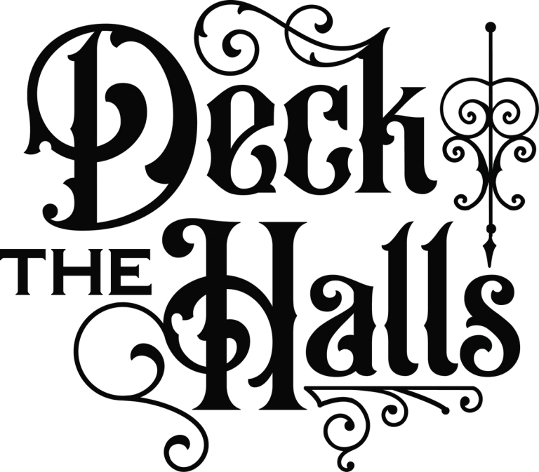 Deck the Halls Gothic Ornament