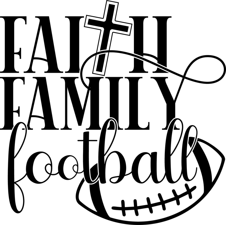 Faith Family Football Cross