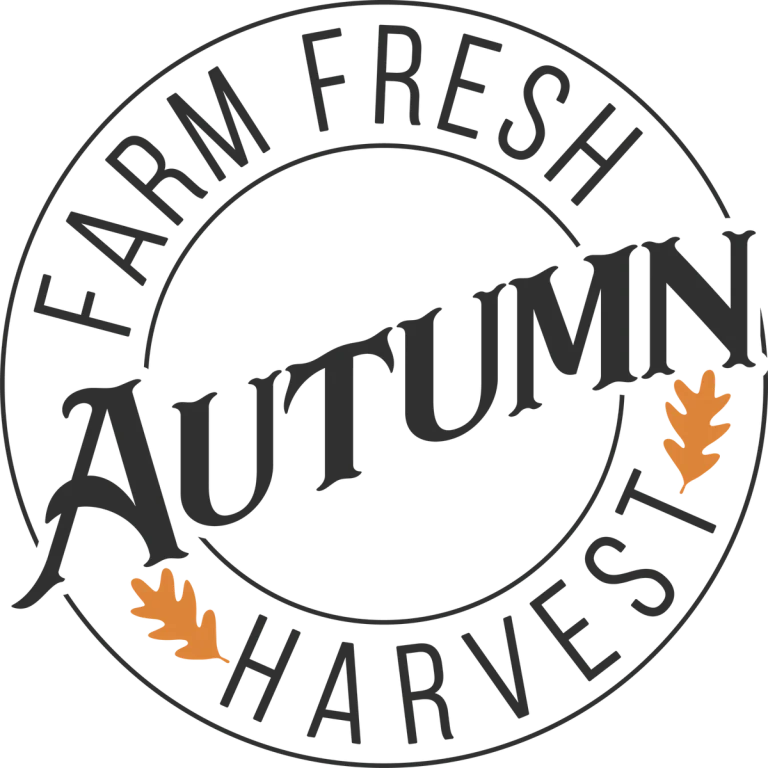 Farm Fresh Autumn Harvest Round
