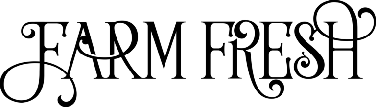 Farm Fresh Swash Script