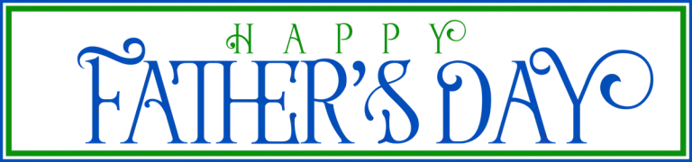 Happy Father’s Day 6×24 Sign