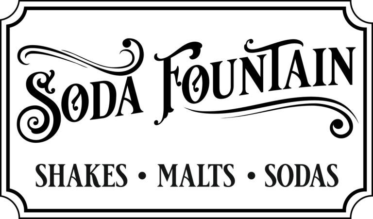 Soda Fountain Shakes Malts Sodas