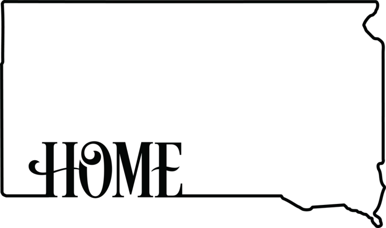 South Dakota Home Outline