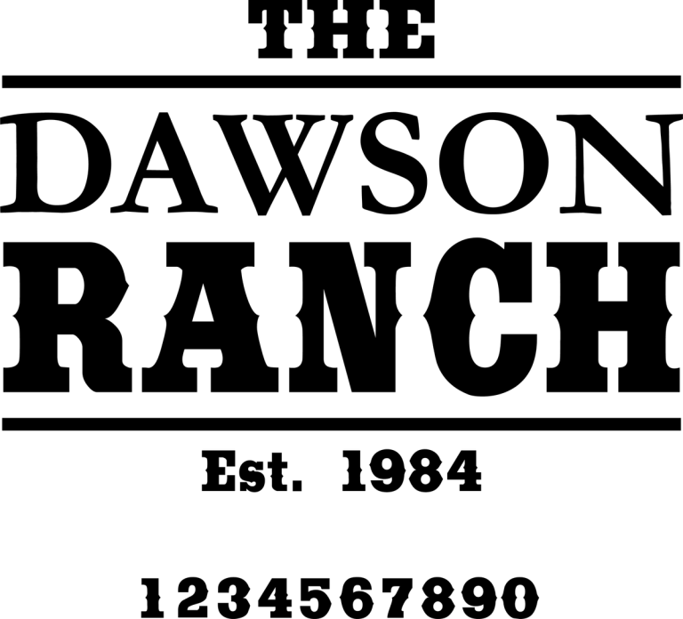 Western Ranch Family Name Sign with Est. Date